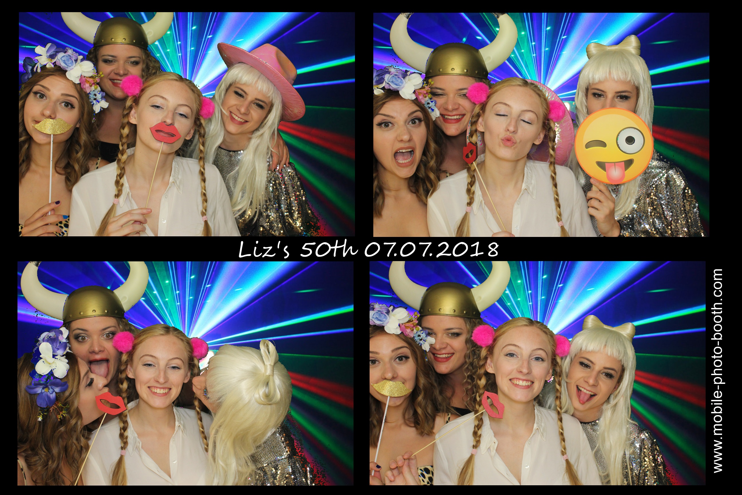 Liz's 50th | View more photos from the event at images.mobile-photo-booth.com/u/MobilePhotoBoothUK/Lizs-50th